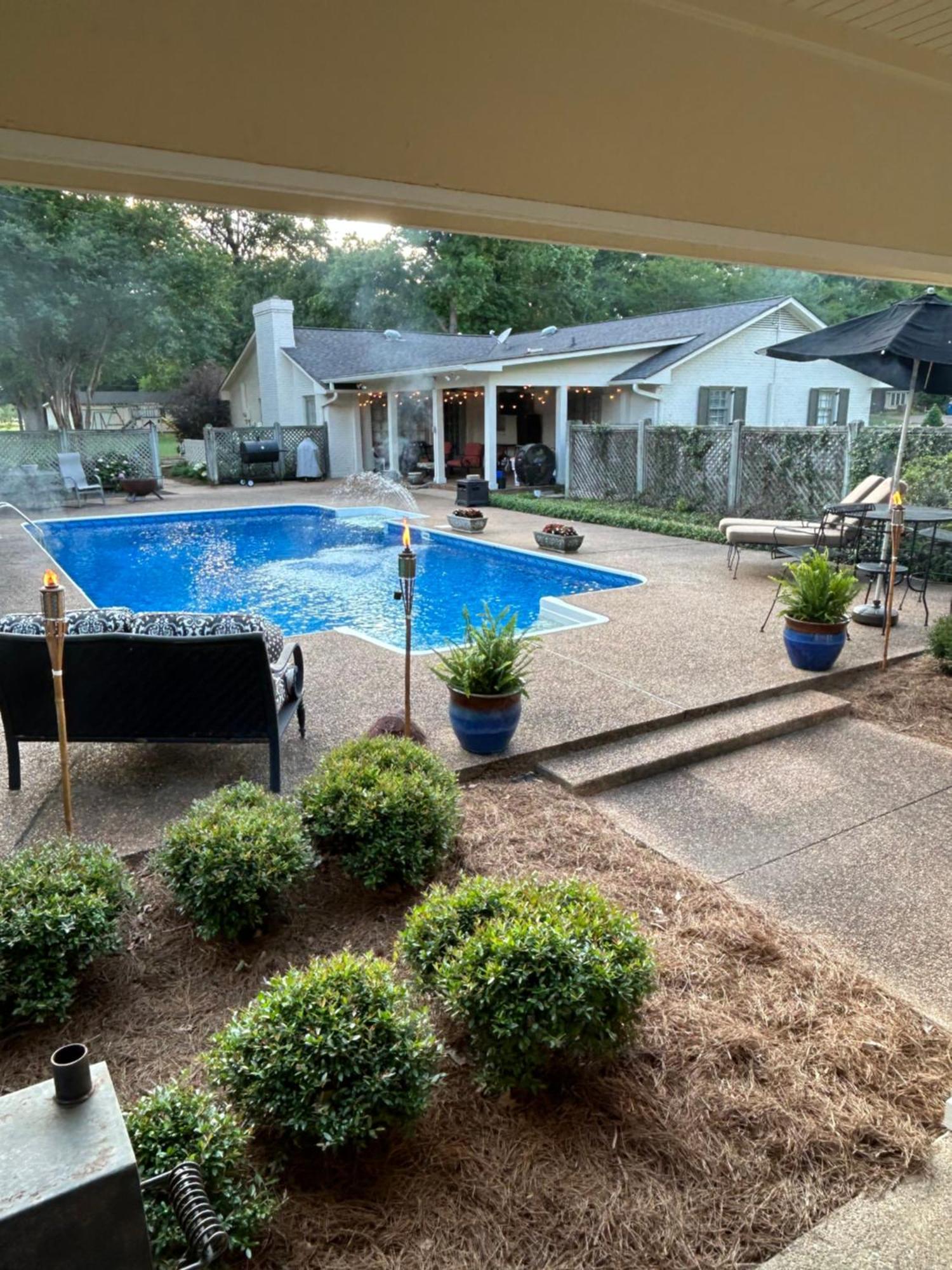 Hotel Pool House à Clarksdale Extérieur photo